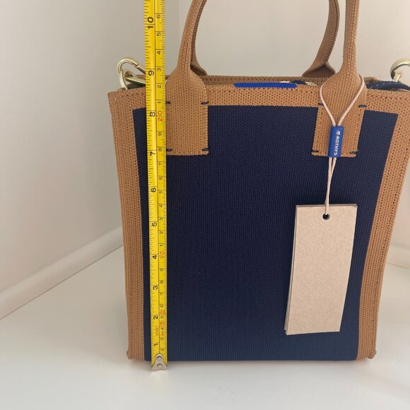 NTW Rothy's | The Petite Classic Tote | Mallard Blue - Picture 11 of 14